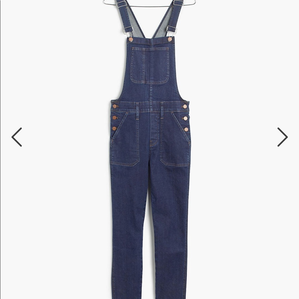 Madewell Skinny Overalls in Judd - S